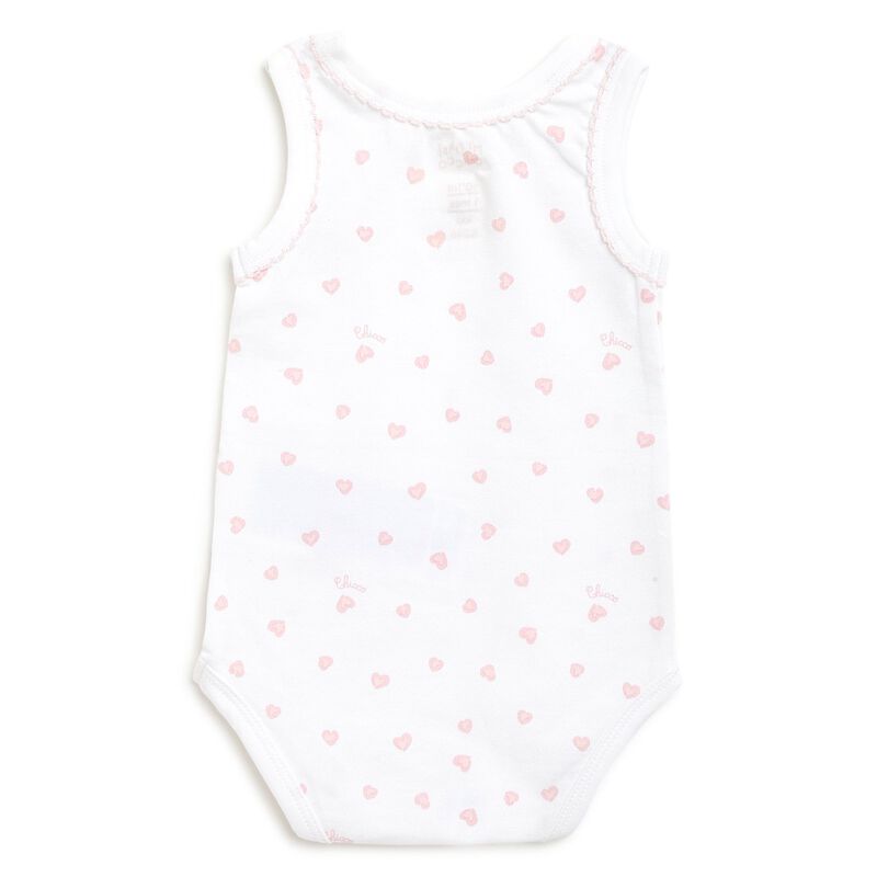 Girls Light Pink Set Of 2 Body Suit image number null